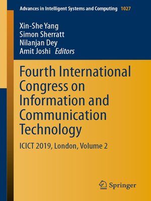 cover image of Fourth International Congress on Information and Communication Technology